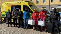 policie záchranářům